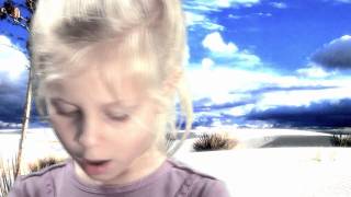 Anne In The Desert Green Screen Test