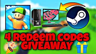 4 Stumble Guys Steam Redeem Codes Giveaway ??