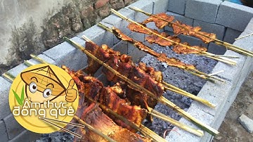 Công phu nghề nướng cá ở Thái Xuyên, Thái Bình | Ẩm thực đồng quê