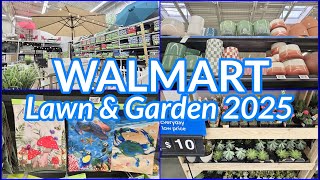 WALMART LAWN AND GARDEN CENTER 2025 PATIO FURNITURE OUTDOOR DECOR PLANTERS