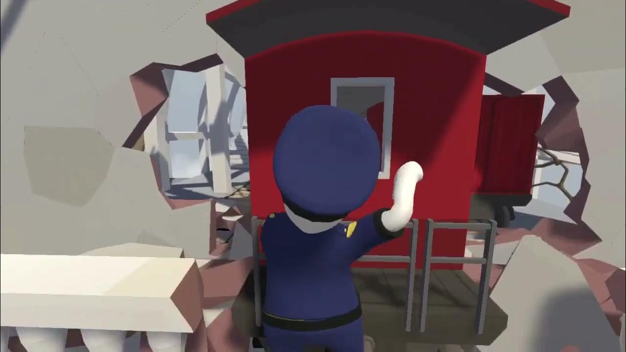 Human Fall Flat прохождение. Human Fall Flat прохождение замок темень и с право джостик.