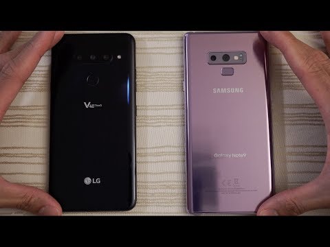 LG V40 vs Samsung Note 9 - Speed Test!