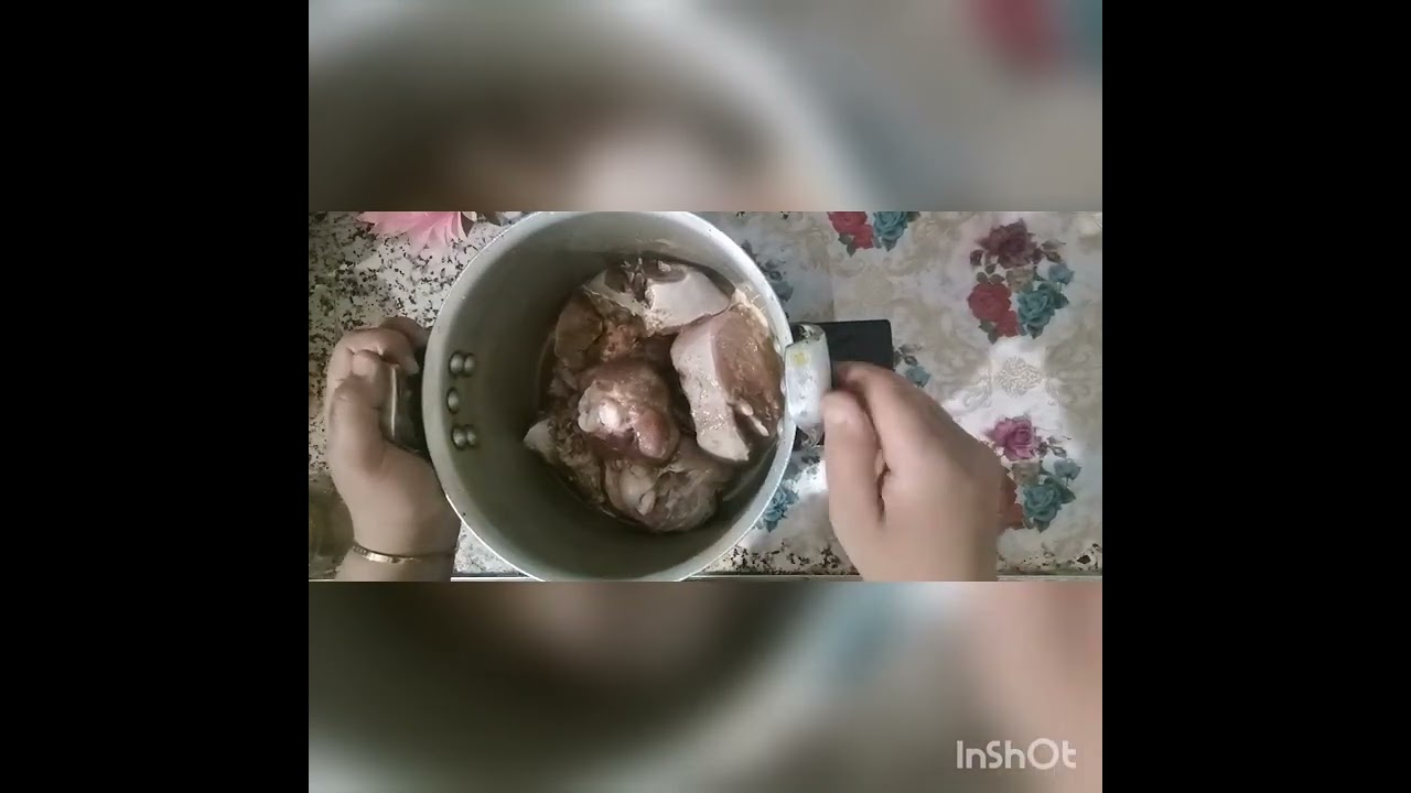 لحم ديك الرومي في كوكوط بدون قطرة ماء محمر لذيذ وصحي 👌