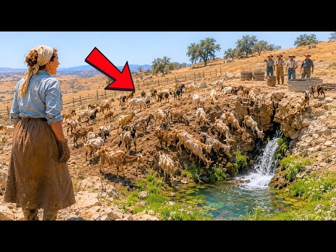 She Paid $40 for 55 Starving Goats — They Cracked Open a Hillside Spring the Drought Never Found