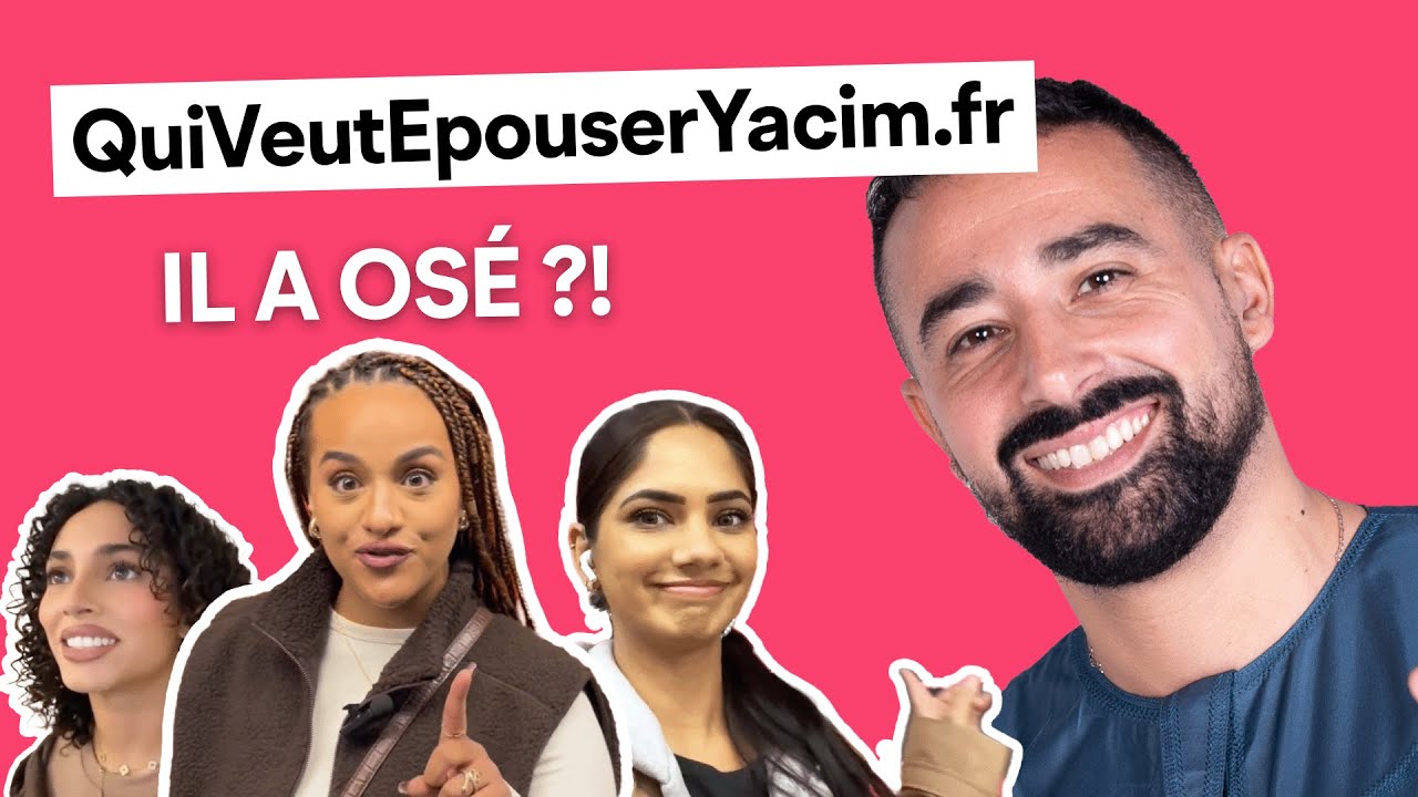 YACIM À LA RECHERCHE DE L'AMOUR : la campagne qui a enflammé le métro et les réseaux sociaux ! I 🔥💖💍