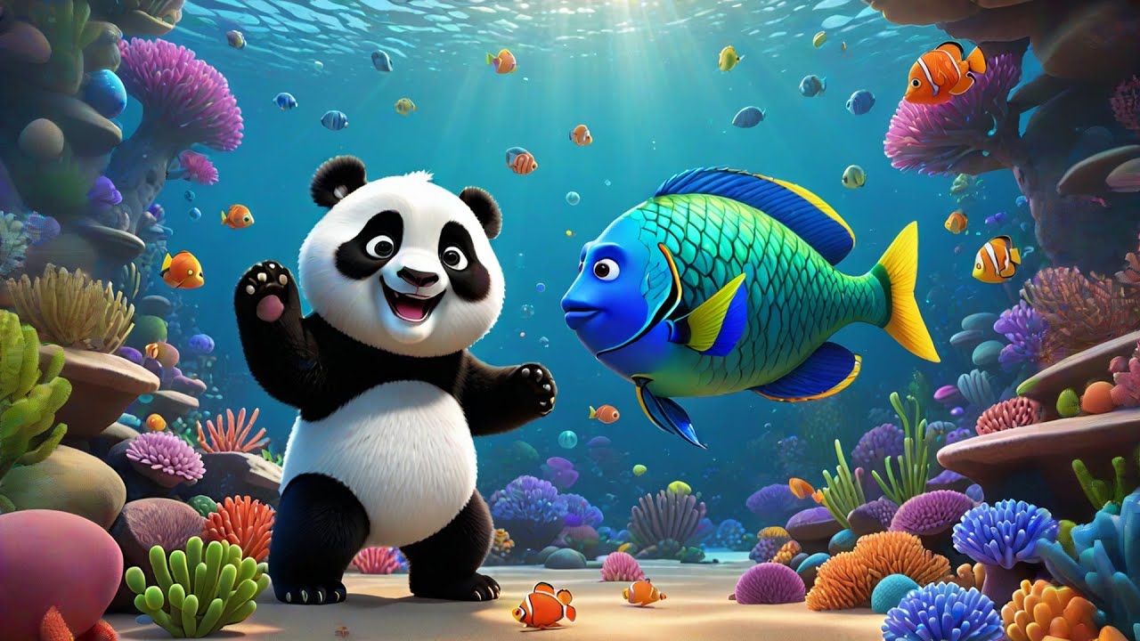 Learning with Tropical Fish | Nursery Rhymes for Kids | Baby Songs and Aquarium Adventure