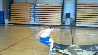 Split Squat Broad Jump, Jump