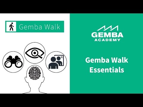 ვიდეო: რას ნიშნავს Gemba walk?