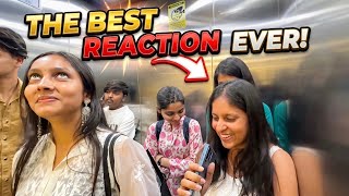Best Lift Prank Reaction 🤣😂|| ये नहीं देखा तो क्या देखा 😂|| Best Reaction Ever 😂🤣 || @pmprankster 