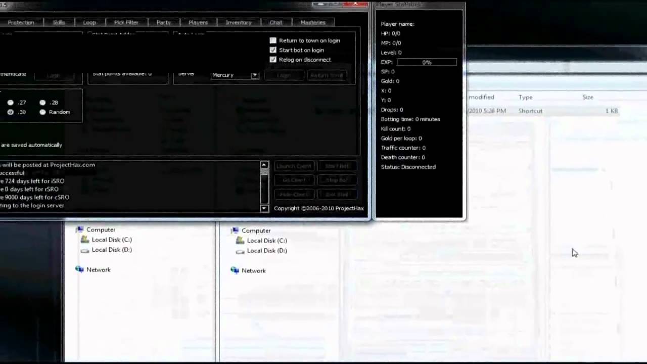 phBot Auto Log/Relog Tutorial - YouTube