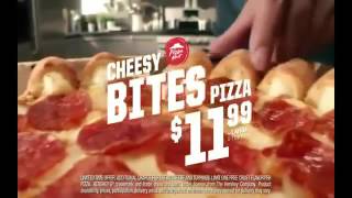 Pizza Hut Ranch Crust Cheesy Bites New Flavor tv Commercial ad HD • advert