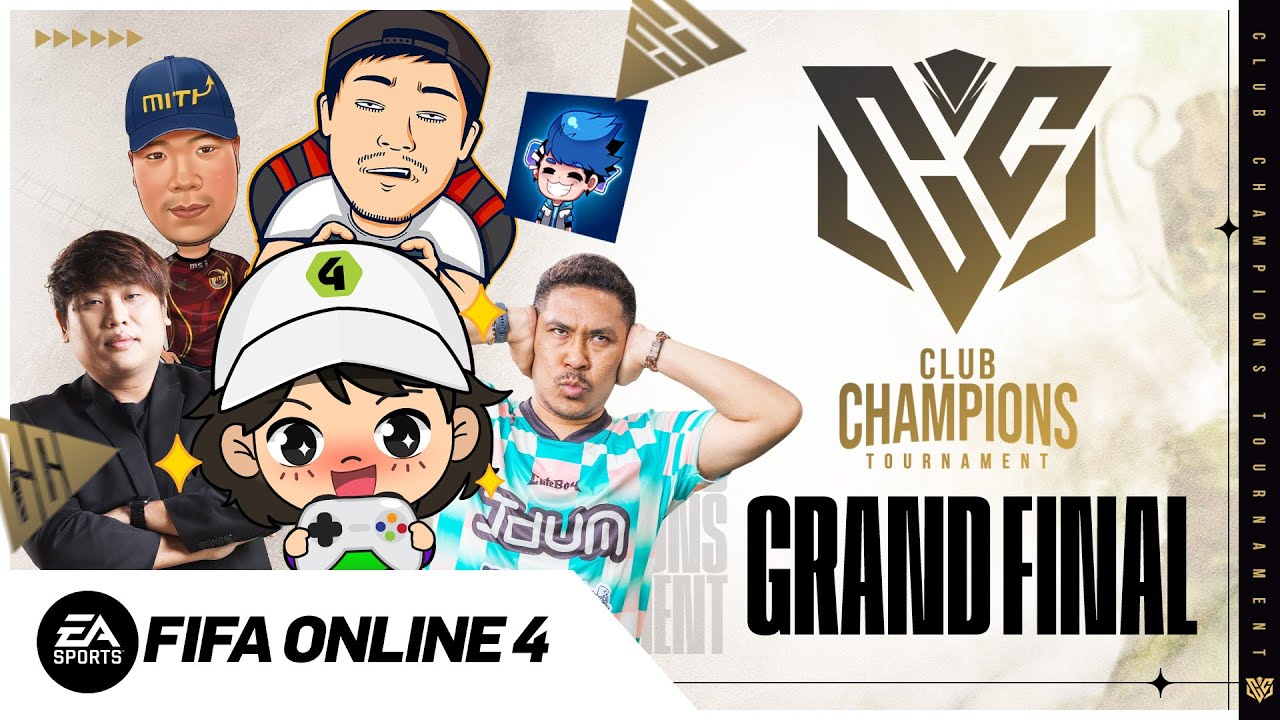 🔴LIVE Club Champions Tournament Day 2 (Final) FIFA Online 4