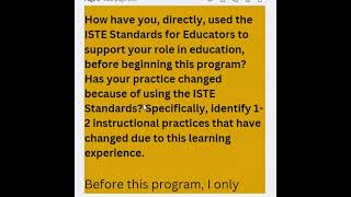 7500 Module 7 Reflection