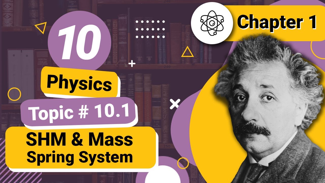 10th Class - Physics - Chapter 1 - Simple Harmonic Motion | Mass Spring ...