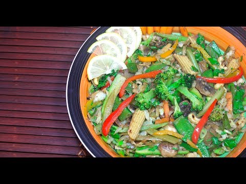 π΄ Stir fry Vegetables - Easy Stir Fry Veg - Vegan Recipes - How to make Chinese Veg Stir Fry
