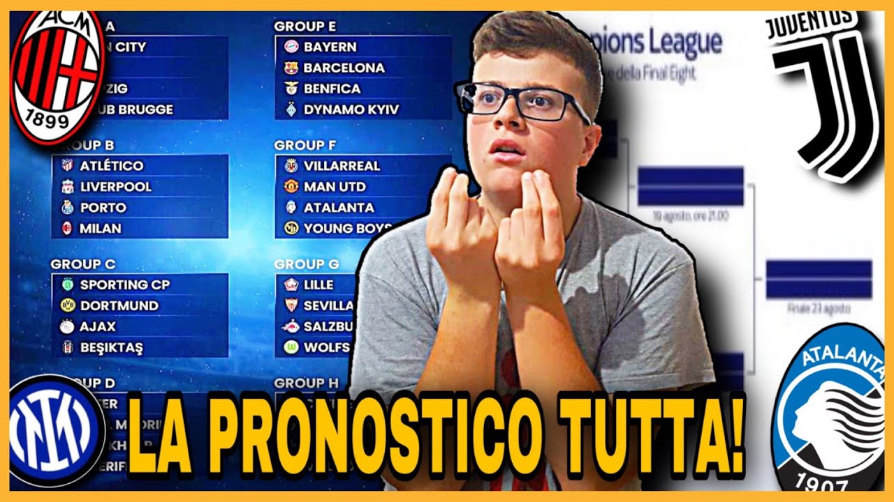 VIDEO FOLLE: PRONOSTICO TUTTA LA CHAMPIONS LEAGUE DAI GIRONI ALLA FINALISSIMA