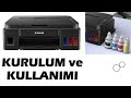 Canon G3411 PRINTER KURULUMU KULLANIMI ve TARAMA YAPMA