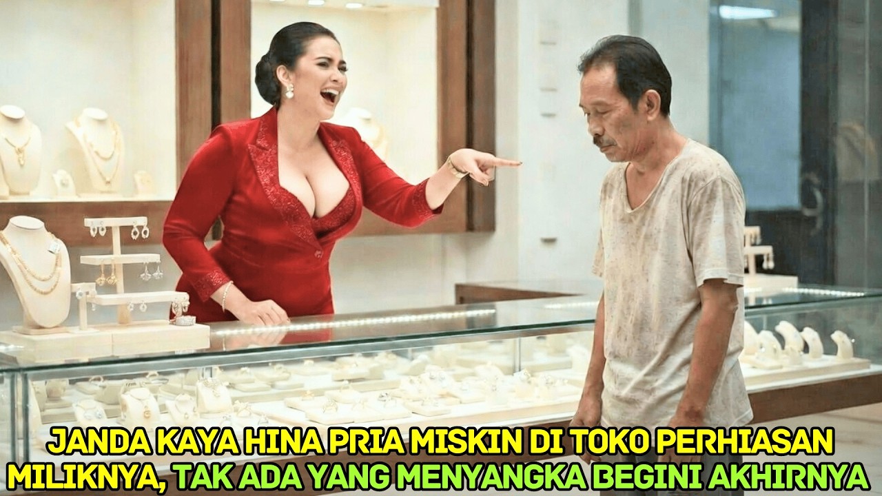janda kaya usir pria miskin dari tokonya, 5 menit kemudian dia terkejut melihat hal ini, ternyata...