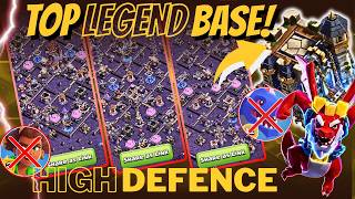 LEGEND PRO BASES! Best TH18 Legend League Layouts (Copy Links) Max Defense Meta!