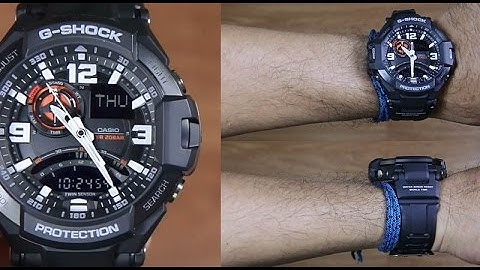 CASIO G-SHOCK GRAVITYMASTER GA-1000-1A - UNBOXING