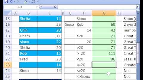 Excel Magic Trick #203: SUMIF function formula 21 Examples of Different Criteria