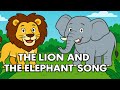 The Lion And The Elephant Song Jungle Animal Song For Toddlers Gentle Learning Music mp3
