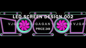 #premium #bigsetup  Led Screen Mapping Design For #resolume #002