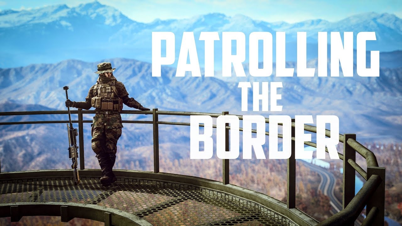 Patrolling The Boarder - Battlefield 4 Multiplayer