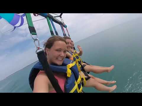 Parasailing at Cocoa Beach