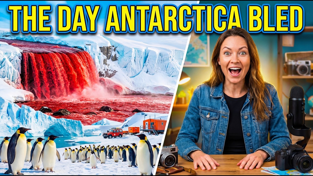 Blood Falls in Antarctica | A Rare Natural Phenomenon Explained