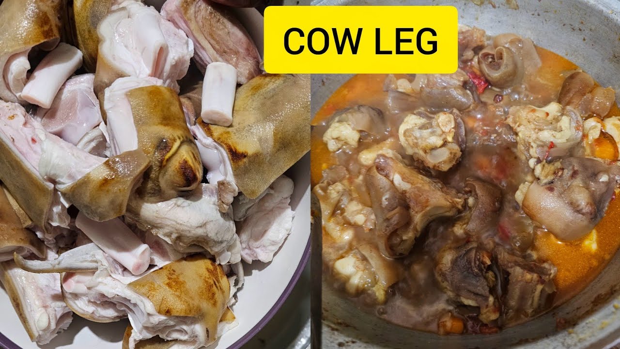 HOW TO COOK COW LEG STEW 
