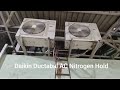 Daikin HVAC Nitrogen Pressure Hold Ultimate Guide to R410 Gas Charging || Jahir Technical