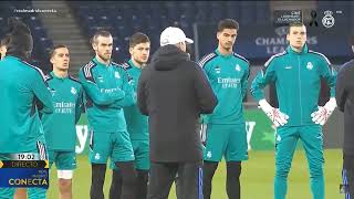 Gareth Bale Training Before The Game Against Psg 14022022