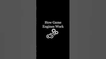 How Game Engines Work 🤔 #unrealengine5  #gamedevelopment
