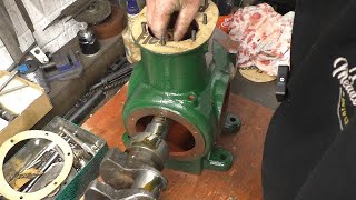 Stuart Engine Restoration Part 8 B Crank Shaft Install