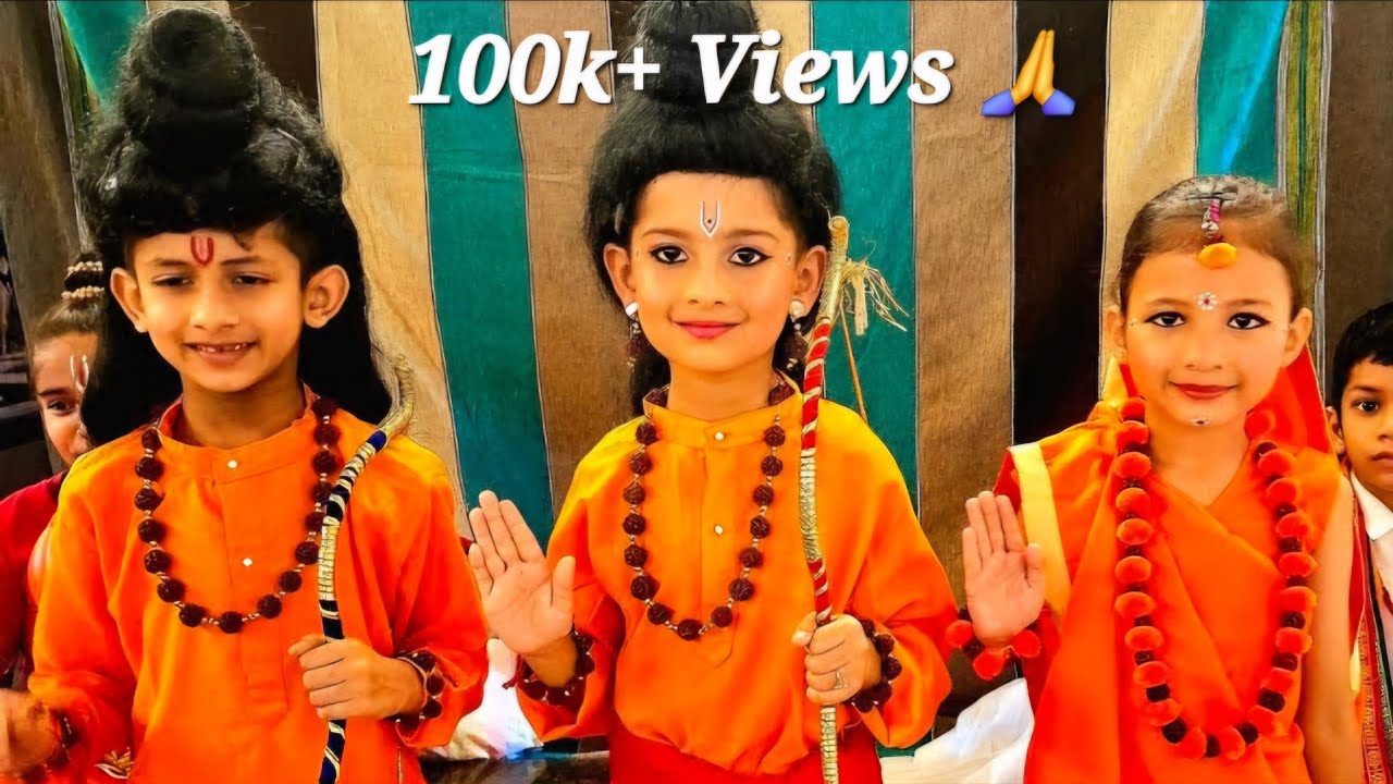 Ramleela Manchan 🏹|| little Artists|| Dussehra Special|| Jai Siya Ram|| FancyFootworksByAnaisha