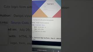95+ CSS forms design with FREE source code 🔥🚀 #htmlcss #htmlforms #cssdesign #shorts #webdev