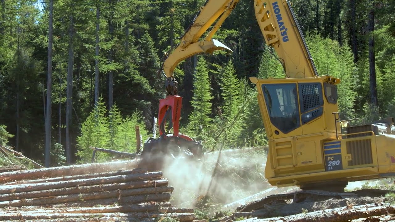 The highly reliable Komatsu PC290LL-11 - YouTube