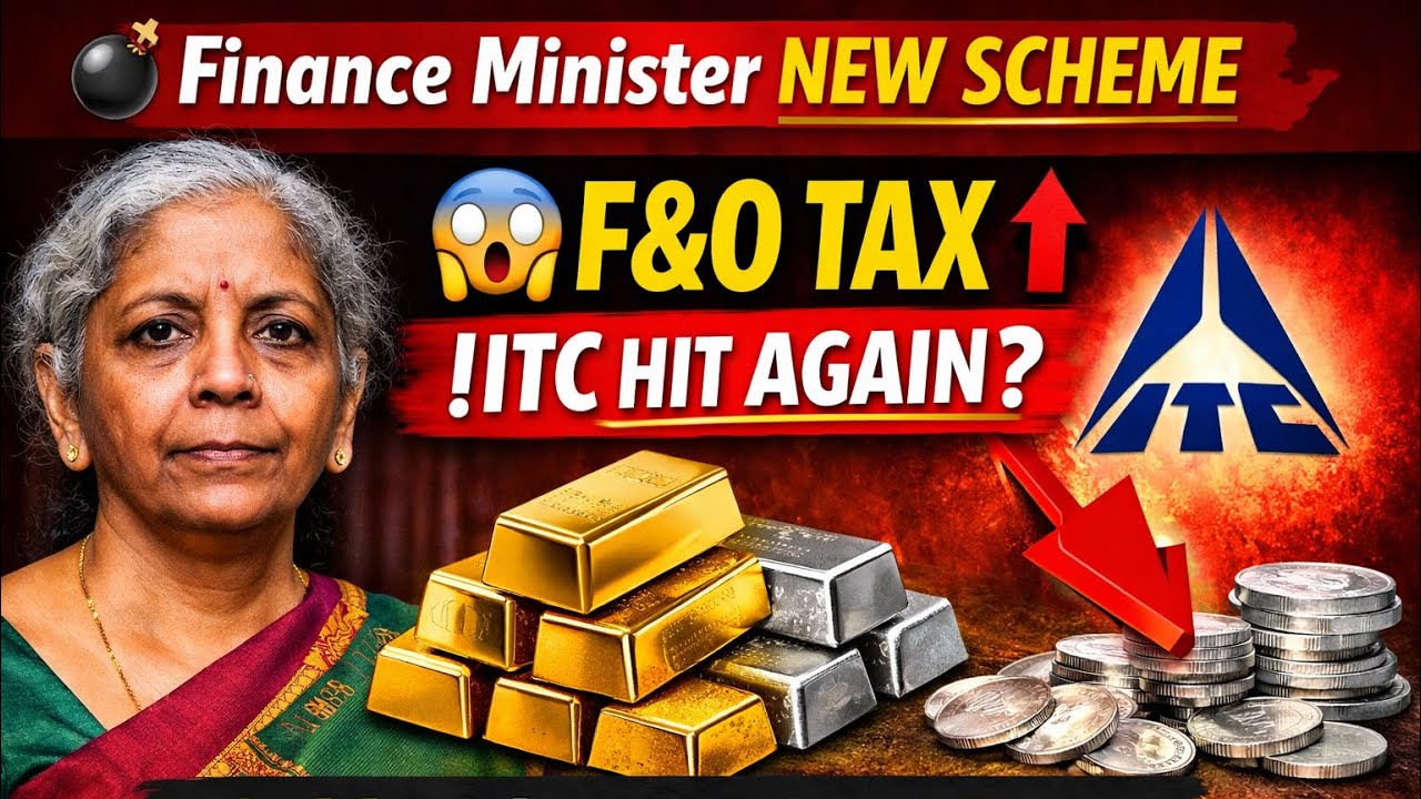 Finance Minister New Scheme 🔥 F&O Tax Increase | ITC NCCD Impact | Gold & Silver | Tamil