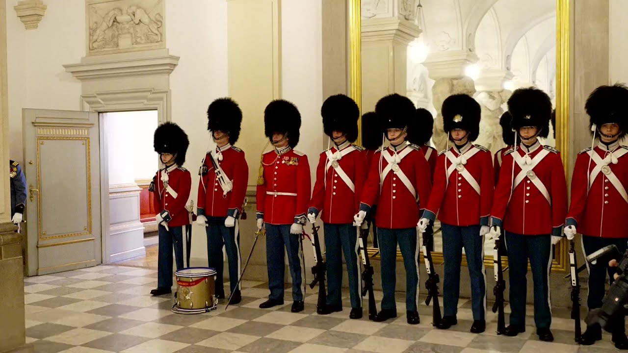 King Frederik X of Denmark's New Year recepion for mayors/bishops/officials/etc. 2026