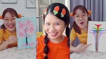 Đại chiến vẽ tranh CÀ RỐT vs LEE CIE! Đại chiến vẽ tranh bằng sợi dây #Leeciehayhoi