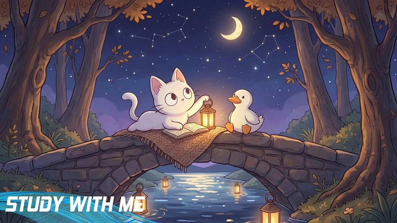 Piano Music for Study and Work 📖 Relax with My Cat - Beats to relax/study