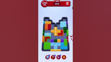 Color Block Jam Level 231 Solution Walkthrough#colorblockjam #gaming #games #colorblockjamgame #game