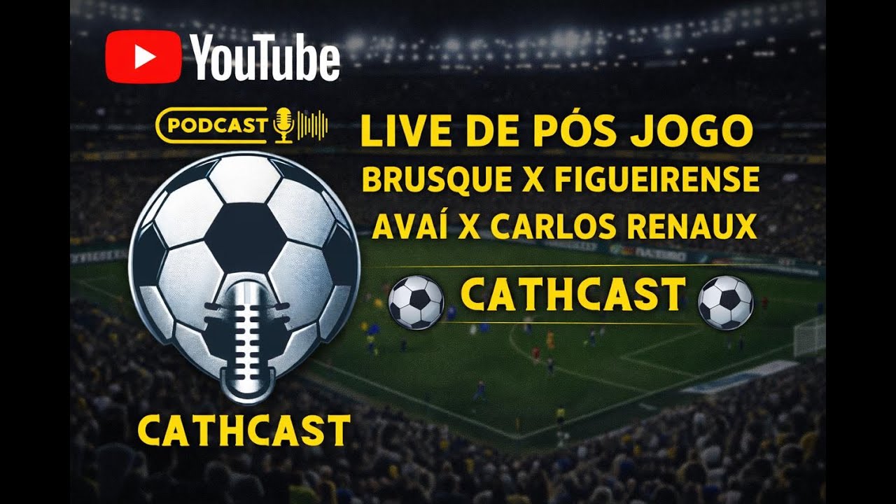 AO VIVO - LIVE  DE PÓS JOGO - BRUSQUE 2X1 FIGUEIRENSE - AVAÍ 1X0 CARLOS RENAUX