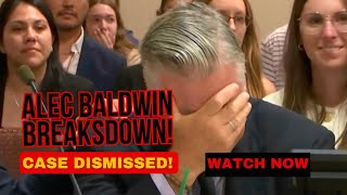 BREAKING Alec Baldwin Breaks Down in Tears as Judge Dismisses Manslaughter Case