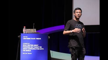 Phoomparin Mano: For The Love Of Web Assembly - Lightning Talk - JSConf.Asia 2018
