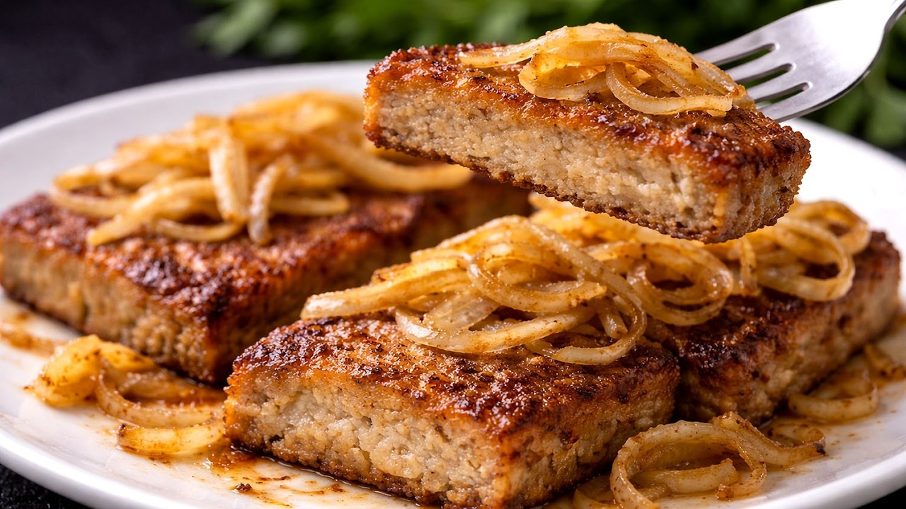 Без глютеновый сейтан.  ВЕГАН-стейк. Все, что нужно, это чечевица.