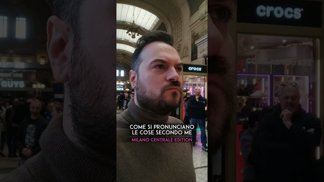 come si pronunciano le cose SECONDO ME