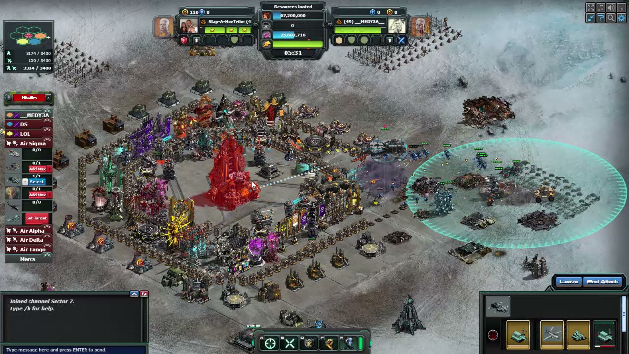 WAR COMMANDER: [ ACES ]SMASHING SECTOR 7