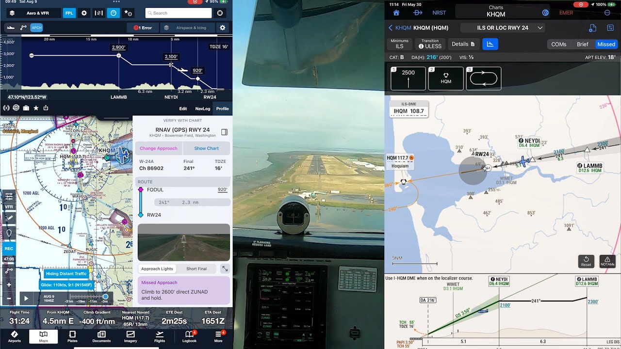 Comparing ForeFlight Dynamic Procedures and Garmin SmartCharts